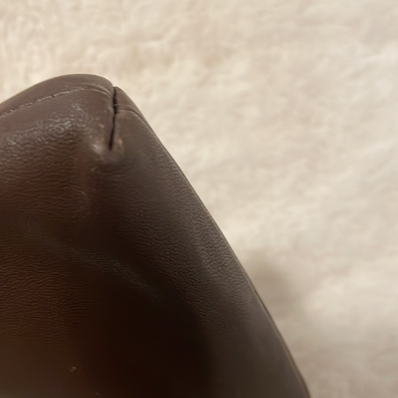 Coach Brown Gathered Wristlet - Picture 5 of 8